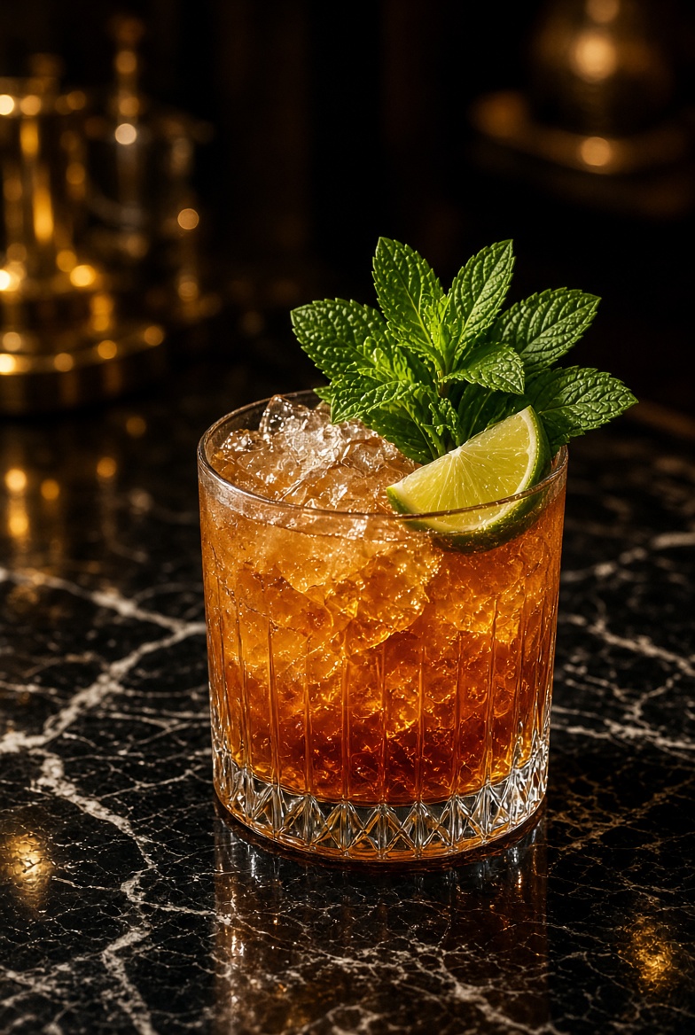 Mai Tai cocktail at SLIQUE