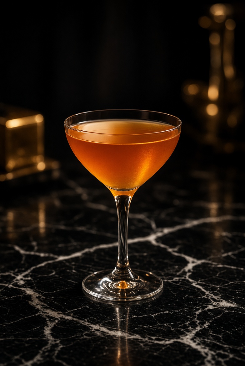 Paper Plane cocktail photographed at SLIQUE